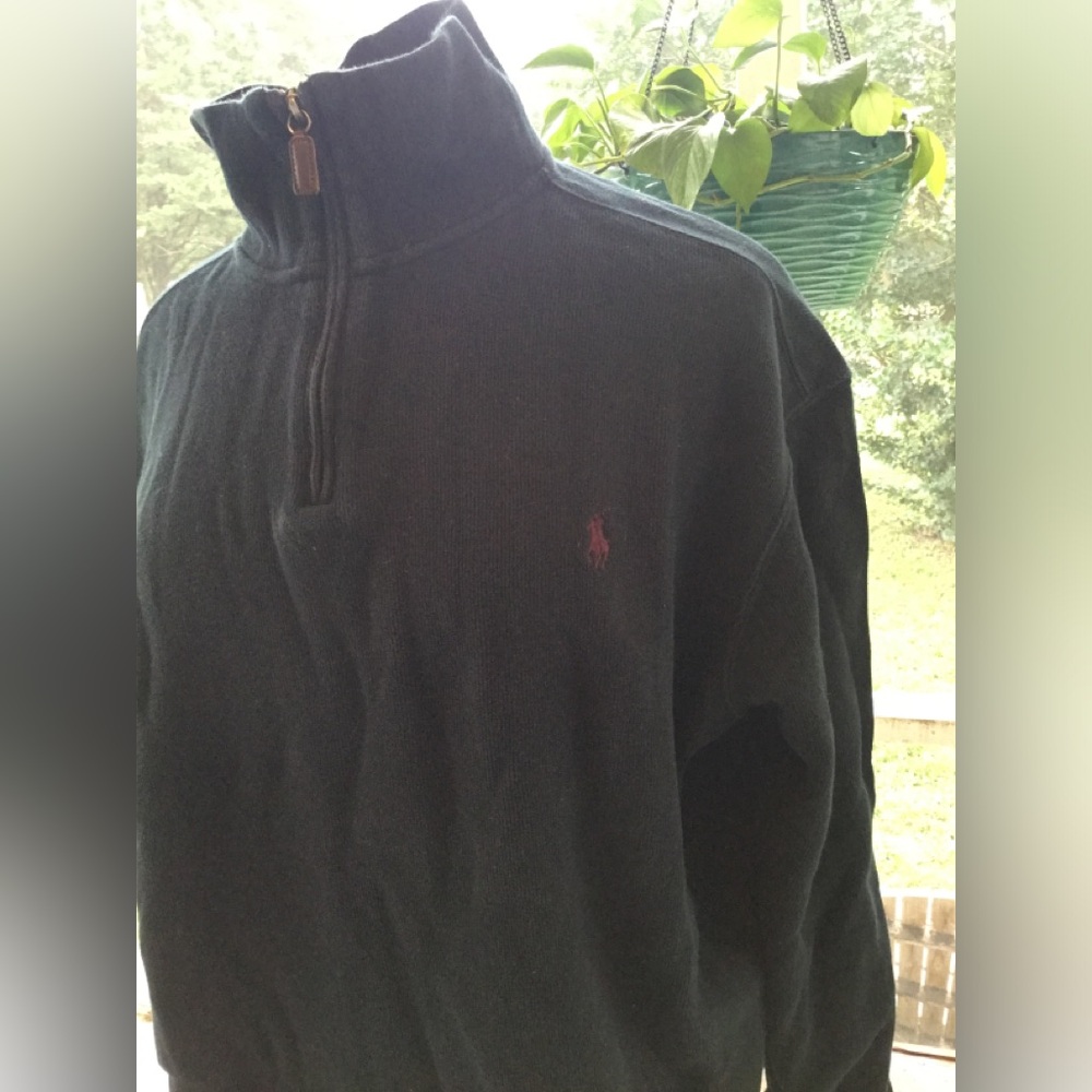 Polo by Ralph Lauren Black Quarter Zip